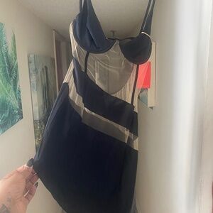 Scarlett Black Mesh Dress